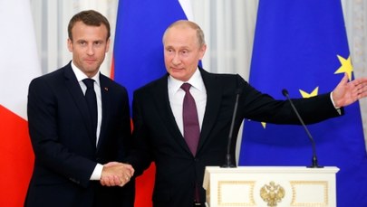 Putin i Macron spotkali się w Petersburgu. Rozmawiali m.in. o Iranie i Ukrainie