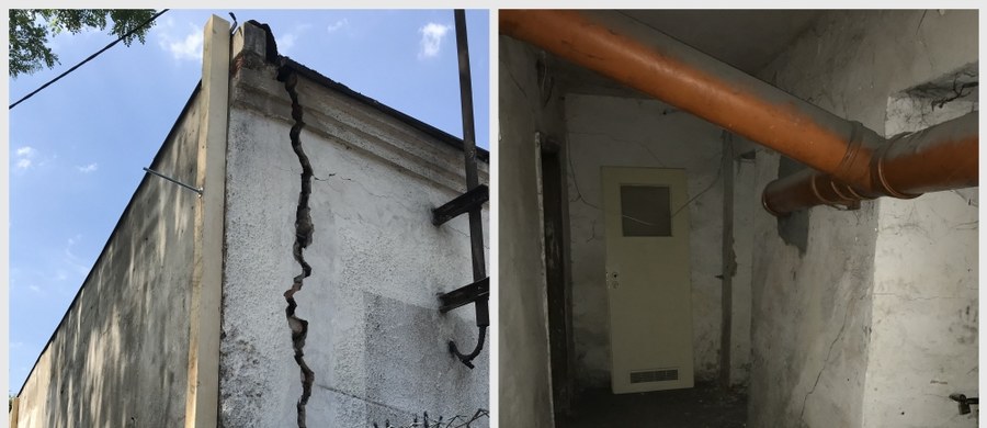 W dzielnicy Miechowice w Bytomiu stan jednego z budynków tak się pogorszył, że część mieszkańców musi się wyprowadzić. Czas na wyprowadzenie się mają do jutra.