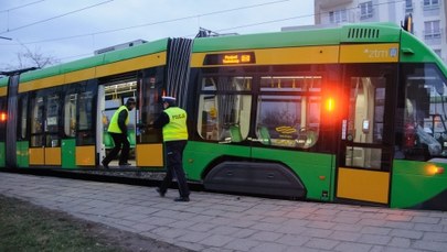 Wypadki tramwajów w Poznaniu. Kilka osób jest rannych