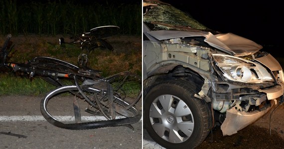 Tragedia na drodze w Lekartowie pod Raciborzem na Śląsku. W nocy w czterech rowerzystów wjechał tam samochód. Dwóch rowerzystów zginęło, a dwóch trafiło do szpitala.