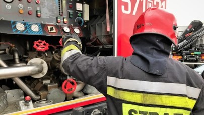 Oleiste plamy na Wiśle w rejonie Płocka. Akcja strażaków potrwa kilka dni