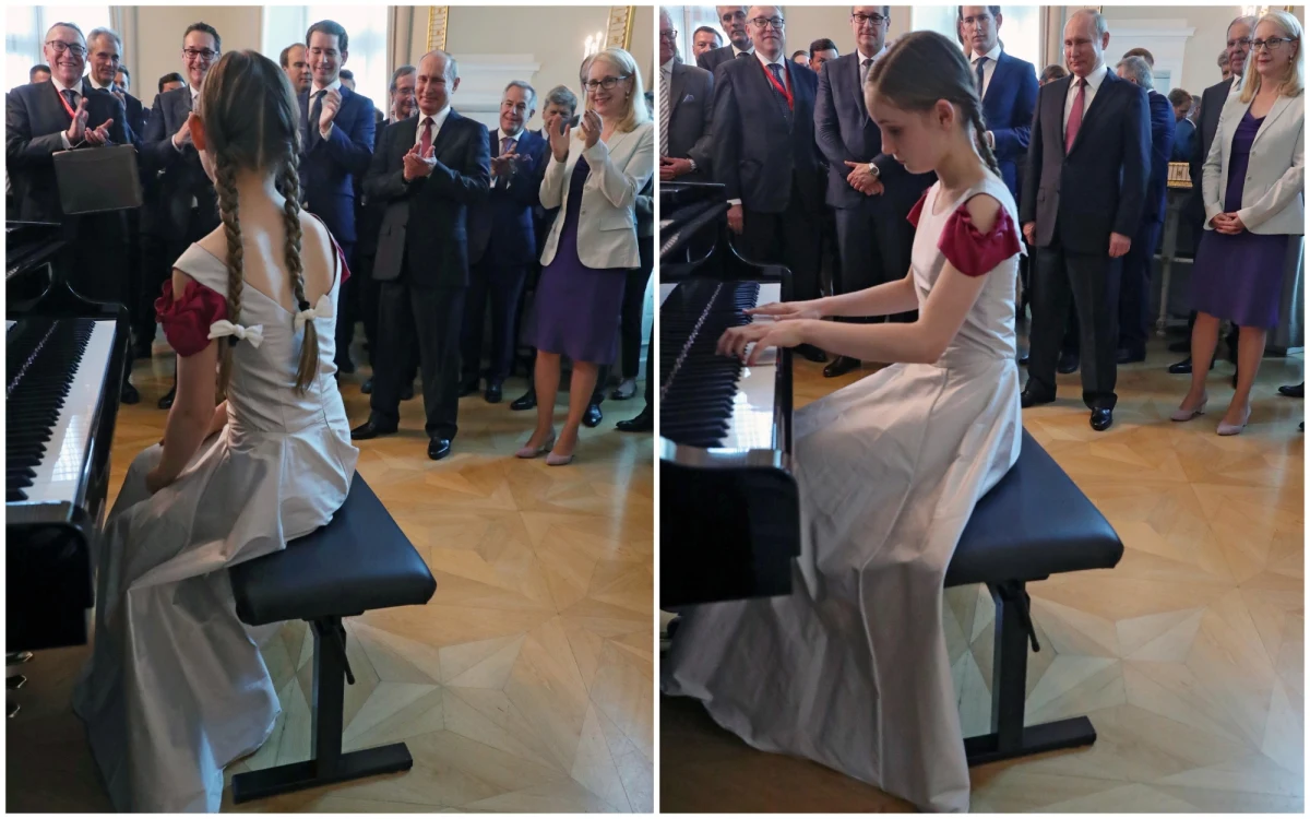 13-letnia Alma Deutscher gra na fortepianie jak prawdziwy wirtuoz, skomponowała operę, a we wtorek wystąpiła z koncertem w Wiedniu przed kanclerzem Austrii Sebastianem Kurzem i prezydentem Rosji Władimirem Putinem. Swoim występem sprawiła, że na jego twarzy pojawił się rzadko widywany uśmiech. 