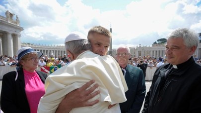 Tomasz Komenda, który niesłusznie spędził w więzieniu 18 lat, spotkał się z Franciszkiem