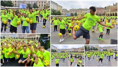 MAMY TO!!!! Pobiliśmy rekord Guinnessa w jednoczesnym podbijaniu piłki nożnej!