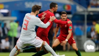 Mundial 2018. Pique: Ronaldo lubi upadać w polu karnym