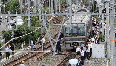 W Japonii zatrzęsła się ziemia. W Osace zamknięto metro i wstrzymano pociągi