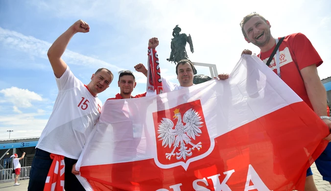 Mundial 2018. Polscy kibice zapełnili centrum Moskwy