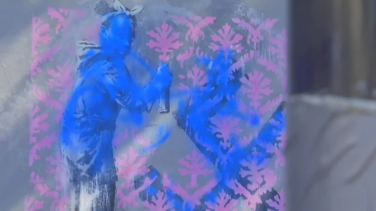 Banksy namalował sześć nowych murali w Paryżu. Wszystkie krytykują politykę Francji. Jedna z prac artysty to czarnoskóra dziewczynka, która zamalowuje swastykę różowym kolorem. Banksy uderza w ten sposób w imigracyjną politykę Francji, która staje się coraz bardziej konserwatywna. Mural swastyki na ścianie nieopodal ośrodka dla uchodźców pojawił się już jakiś czas temu, jednak nikt nie nakazał go zamalować. Zrobił to Banksy w charakterystyczny dla siebie sposób. Kolejne malunki to właściciel karmiący psa kością z odpiłowanej wcześniej nogi oraz jeździec na koniu, który jest satyrą obrazu Jacques-Louis David "Napoleon przekraczający Alpy".