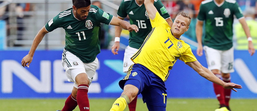 Niespodzianka w Jekaterynburgu. Szwecja wygrywa z Meksykiem 3:0 i awansuje z pierwszego miejsca do następnej fazy turnieju. Drugie miejsce w grupie zajmuje Meksyk, który utrzymał się na tej pozycji dzięki sensacyjnej porażce Niemiec z Koreą Południową.