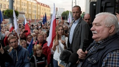 Wałęsa: Poproszę, by policja dowiozła na wiec Jarosława Kaczyńskiego