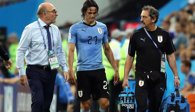 Mundial 2018: Edinson Cavani wciąż nie wrócił do treningów