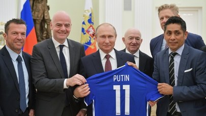 Putin spotkał się z gwiazdami piłki nożnej. "Runęło wiele stereotypów"