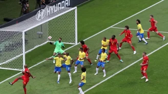 Mundial 2018. Brazylia - Belgia 1-2 w ćwierćfinale