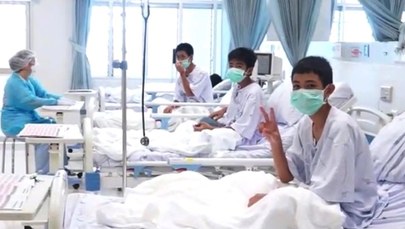 Tajlandia: Chłopcy uwolnieni z jaskini wyjdą ze szpitala w czwartek