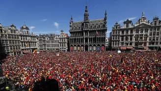Mundial 2018. Huczne powitanie reprezentacji Belgii w kraju