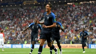 Mundial 2018: Raphael Varane dziewiątym piłkarzem z dubletem w jednym roku