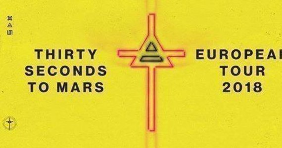 Zespół z wielokrotną platyną na koncie Thirty Seconds To Mars ogłasza drugi koncert w Polsce. 29 sierpnia 2018 roku wystąpi na Tauron Arena Kraków.