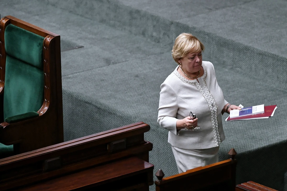 "Sędziowie nie mają wojska; sędzia zawsze przegra z władzą; będę I prezesem na uchodźstwie" - mówiła na konferencji prasowej sędzia Małgorzata Gersdorf.