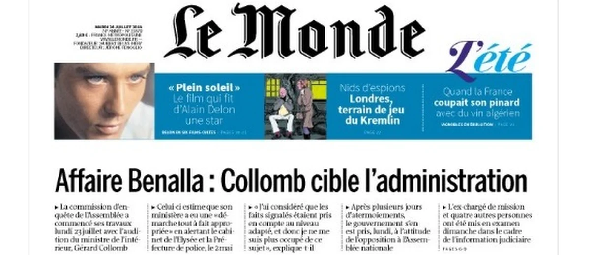 "Pierwsza wielka afera polityczna, w którą bezpośrednio zamieszany jest prezydent Emmanuel Macron" - tak nadsekwańskie media komentują rezultaty przesłuchania francuskiego szefa MSW Gerarda Collomba przez specjalną komisję parlamentarną. Chodzi o skandal wokół byłego wiceszefa kancelarii szefa państwa, który przebrał się za policjanta i brutalnie pobił dwoje uczestników ulicznego protestu. 