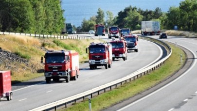 Polscy strażacy zostaną w Szwecji tak długo, jak będą potrzebni
