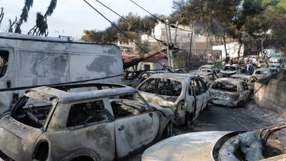 Pożary lasów w Grecji: Co najmniej 50 ofiar śmiertelnych, 200 rannych