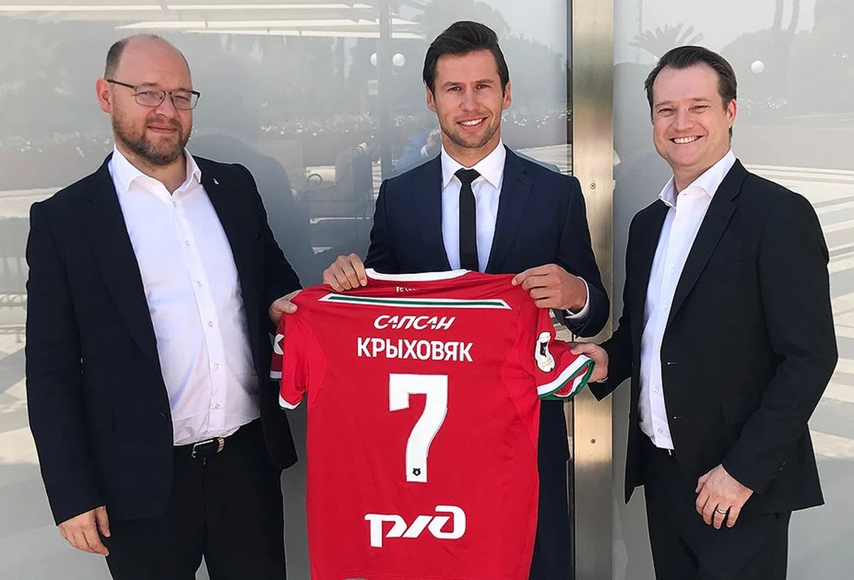 Grzegorz Krychowiak został na rok wypożyczony z Paris Saint-Germain do Lokomotiwu Moskwa - poinformował na stronie internetowej piłkarski mistrz Rosji.