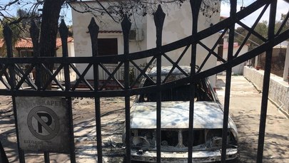 Zniszczone domy, czarne kikuty drzew, swąd spalenizny… Relacje wysłannika RMF FM z Grecji