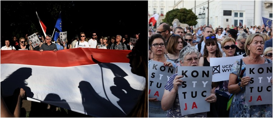 Od czasów historycznego przełomu 1989 roku chyba nie mówiło się w Polsce o demokracji tak dużo jak w ciągu minionych 12 miesięcy, nie odmieniano demokracji przez wszystkie przypadki, nie wyrażano związanych z nią nadziei i obaw. O ile jednak wtedy mówiono głównie o przywracaniu demokracji, teraz najczęściej słyszymy o tym, że demokrację się łamie. Mam przekonanie, graniczące z pewnością, że gdyby wtedy demokrację przywrócono faktycznie, a nie na niby, teraz już o żadnym jej łamaniu nie byłoby mowy. Jeśli ktoś histeryzuje teraz, że obywatelom "nie chce się" w obronie demokracji wychodzić na ulicę, niech zdaje sobie sprawę, że winę za to ponosi ówczesny okrągłostołowy kompromis i sposób, w jaki III RP realizowała jego, ukrywane przed obywatelami, postanowienia.