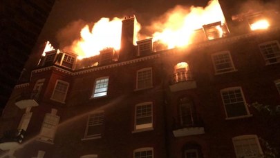 Pożar luksusowego apartamentowca w Londynie