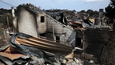 Władze Grecji o potężnych pożarach koło Aten: To mogło być podpalenie