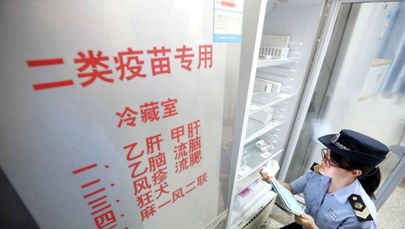 Skandal szczepionkowy w Chinach. Pierwsi podejrzani w rękach policji