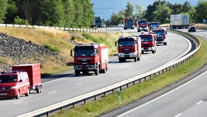 Polscy strażacy w Szwecji: Sytuacja została opanowana, jesteśmy w drodze do domu