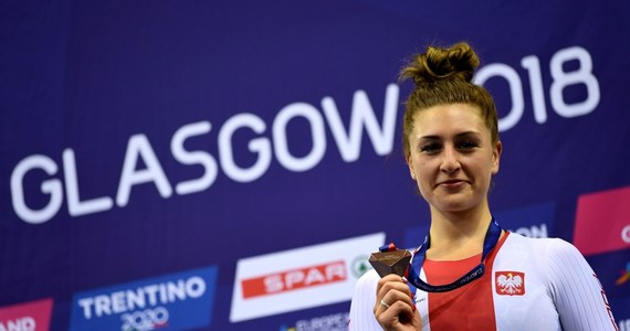 ​Justyna Kaczkowska wywalczyła w sobotę brązowy medal w wyścigu na 3 km na dochodzenie w odbywających się w Glasgow mistrzostwach Europy w kolarstwie torowym. Szymon Sajnok w konkurencji omnium zajął czwarte miejsce.