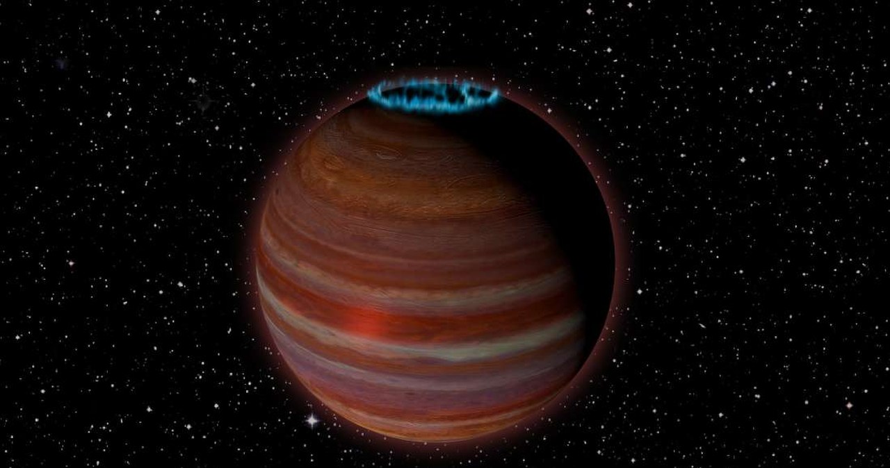 Samotny glob z zorzami jaśniejszymi niż na Ziemi. Nowe odkrycia JWST