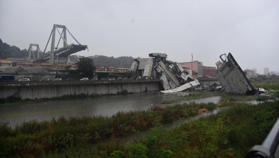 W Genui zawalił się most na autostradzie. Zginęło 35 osób