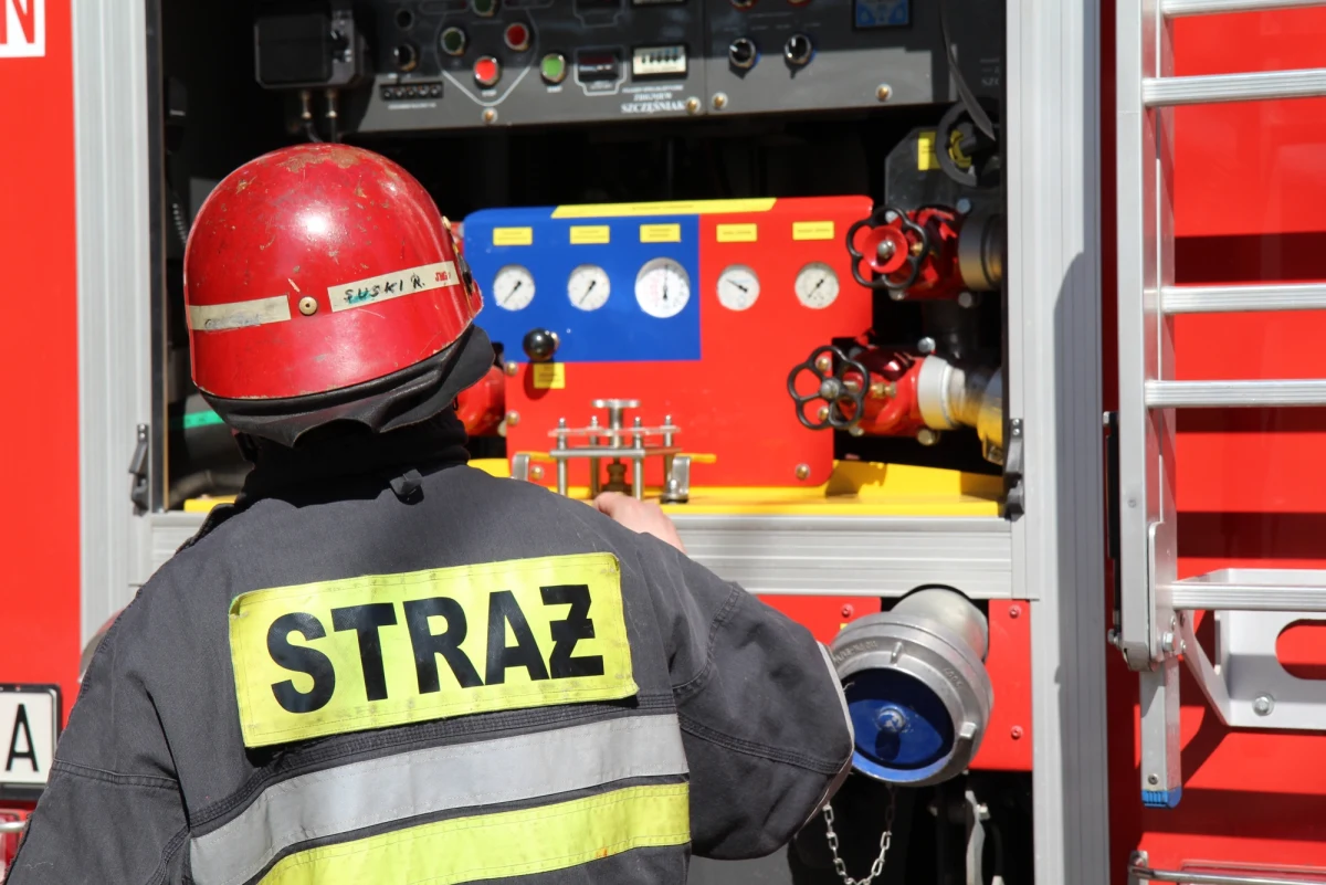 ​Intensywne deszcze przeszły nad Krosnem na Podkarpaciu. 