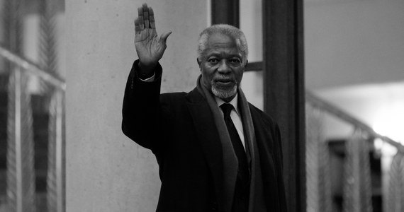 Nie żyje Kofi Annan - sekretarz generalny ONZ w latach 1997-2006 i laureat Pokojowej Nagrody Nobla. Miał 80 lat. 