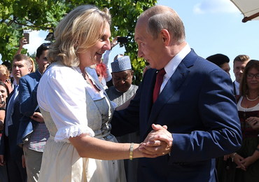 Austria: Putin wśród gości na ślubie szefowej MSZ