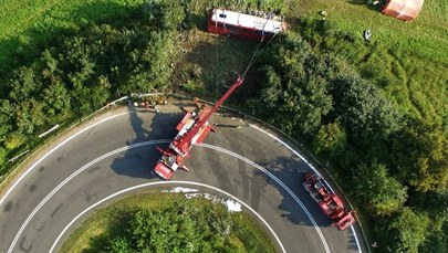 Tragiczny wypadek na Podkarpaciu. Kierowca ukraińskiego autokaru aresztowany na trzy miesiące 