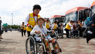 Nie widzieli się od blisko 70 lat. Spotkanie rozdzielonych koreańskich rodzin