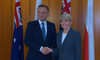 Prezydent spotkał się z australijskimi władzami