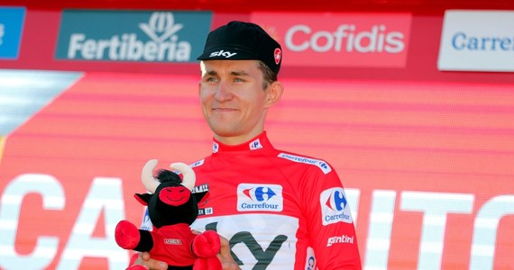 Michał Kwiatkowski (Sky) został liderem kolarskiego wyścigu Vuelta a Espana. W niedzielę szybszy od Polaka był tylko Hiszpan Alejandro Valverde (Movistar).