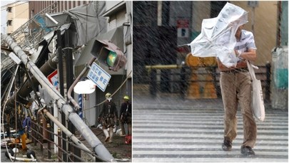 "Jaskółka" zabija w Japonii. Tak potężnego tajfunu nie było tam od 25 lat