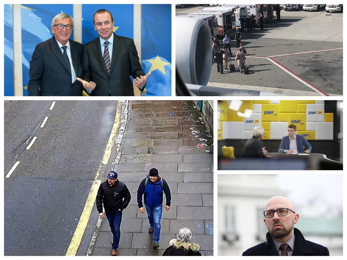 Brytyjskie służby wskazały podejrzanych o otrucie Siergieja Skripala oraz jego córki Julii, będą specjalne pozwolenia na zdobywanie Mont Blanc, Solaris w rękach Hiszpanów, samolot z ponad 500 osobami na pokładzie objęty kwarantanną na lotnisku w Nowym Jorku, a Manfred Weber ogłosił, że chce być przewodniczącym Komisji Europejskiej. Specjalnie dla was przygotowaliśmy przegląd najważniejszych środowych wydarzeń.