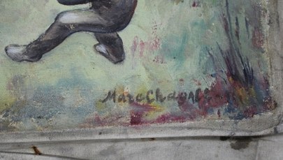 Chagall w Hrebennem? Obraz znaleziono podczas kontroli