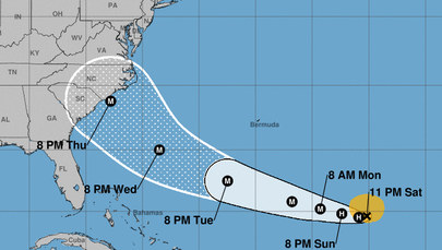 Tropikalna burza Florence może zagrozić wybrzeżu USA
