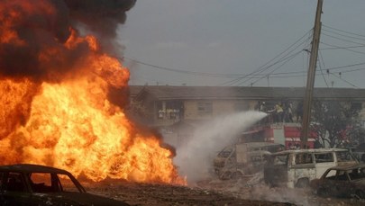 Wybuch cysterny z gazem w Nigerii. Nie żyje co najmniej 35 osób