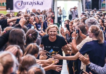 Jędrzejczak, Swoboda i Ennaoui na specjalnej lekcji wf w Sosnowcu