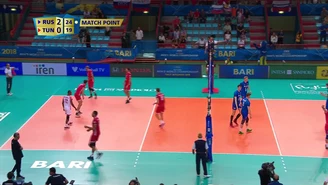 MŚ siatkarzy 2018. Rosja - Tunezja 3:0. Wideo
