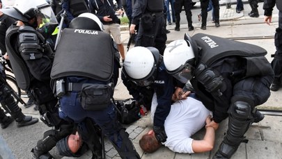 20 zatrzymanych po Marszu Równości w Szczecinie. To kontrmanifestanci